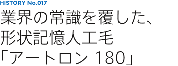 HISTORY No.017 ƊȄ펯𕢂A`LlHсuA[g180v