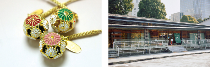 皇居外苑楠公売店