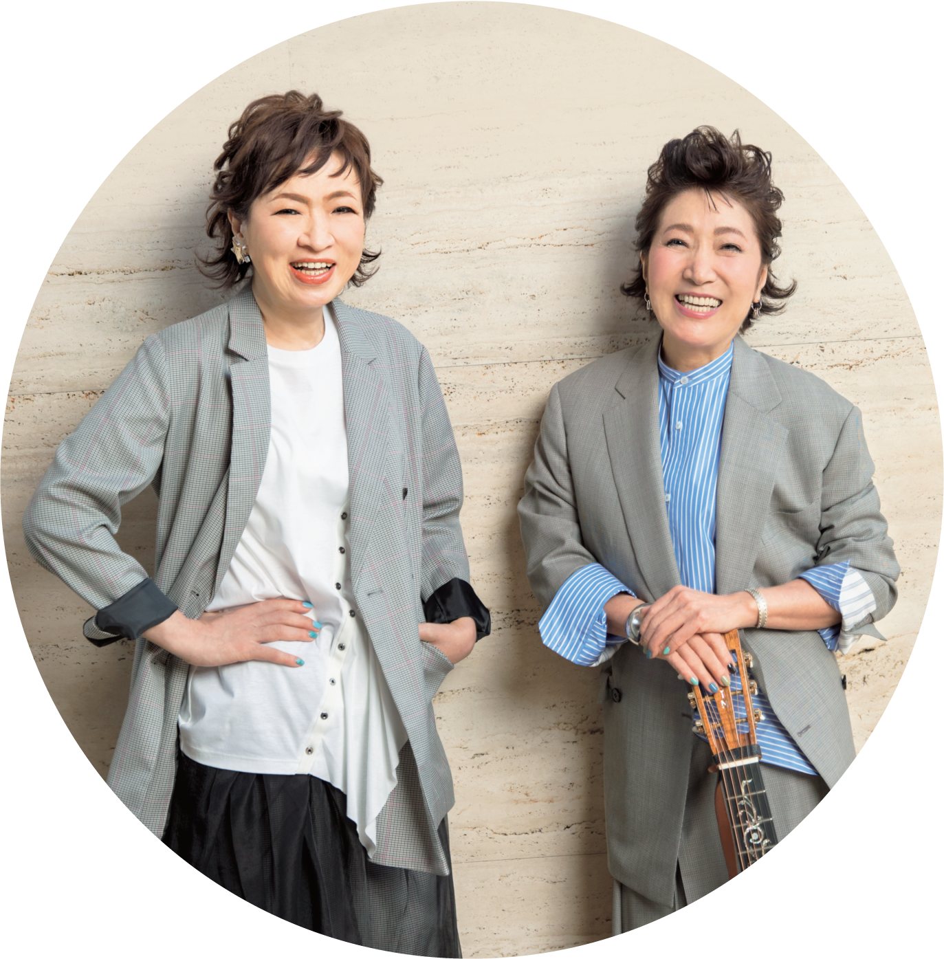 森山良子さんと清水ミチコさん