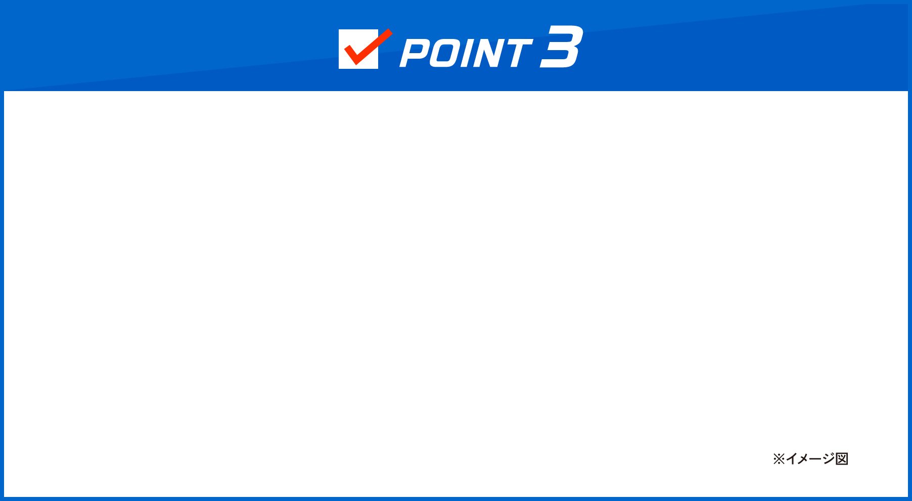 POINT3 ※イメージ図