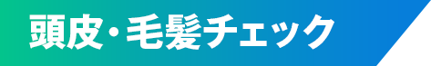 頭皮・毛髪チェック
