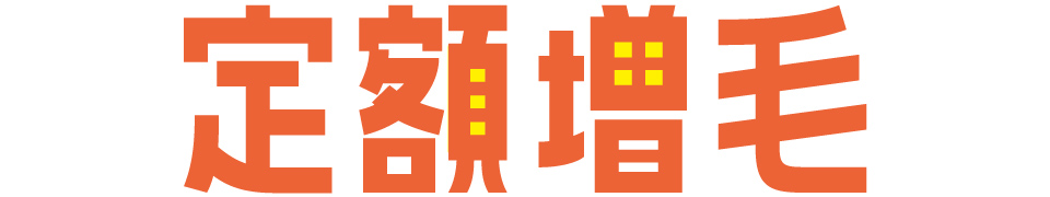 定額増毛