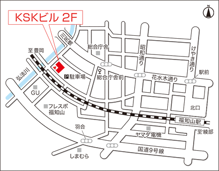 アートネイチャー 福知山店 地図画像